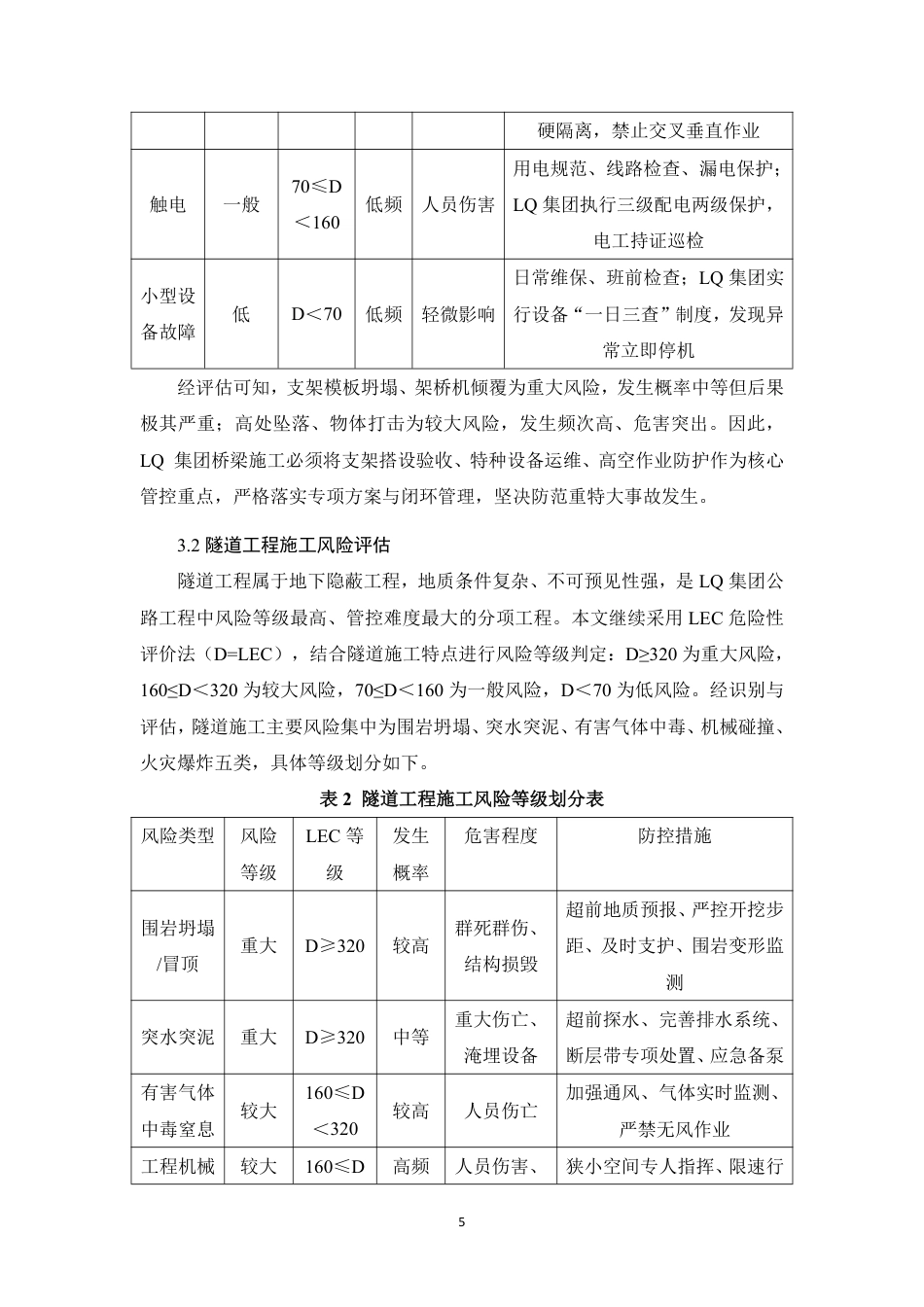 26年CHLQ集团公路工程施工安全风险管理体系建构-约11225字符.pdf_第8页