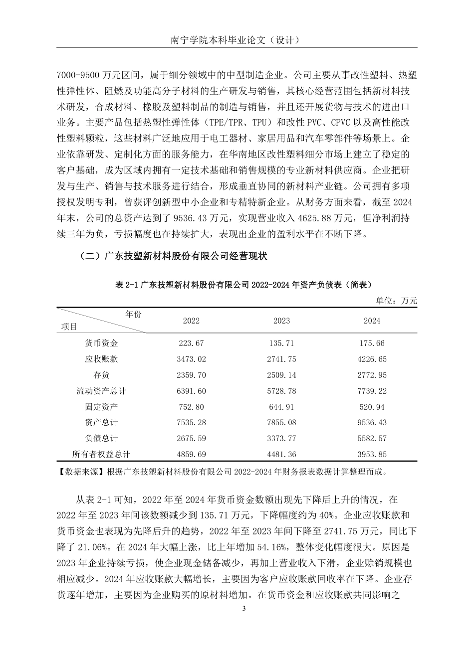 26年CH会计学 新型材料企业盈利能力分析——以广东技塑新材料股份有限公司为例终稿全日制-约18869字符.pdf_第7页