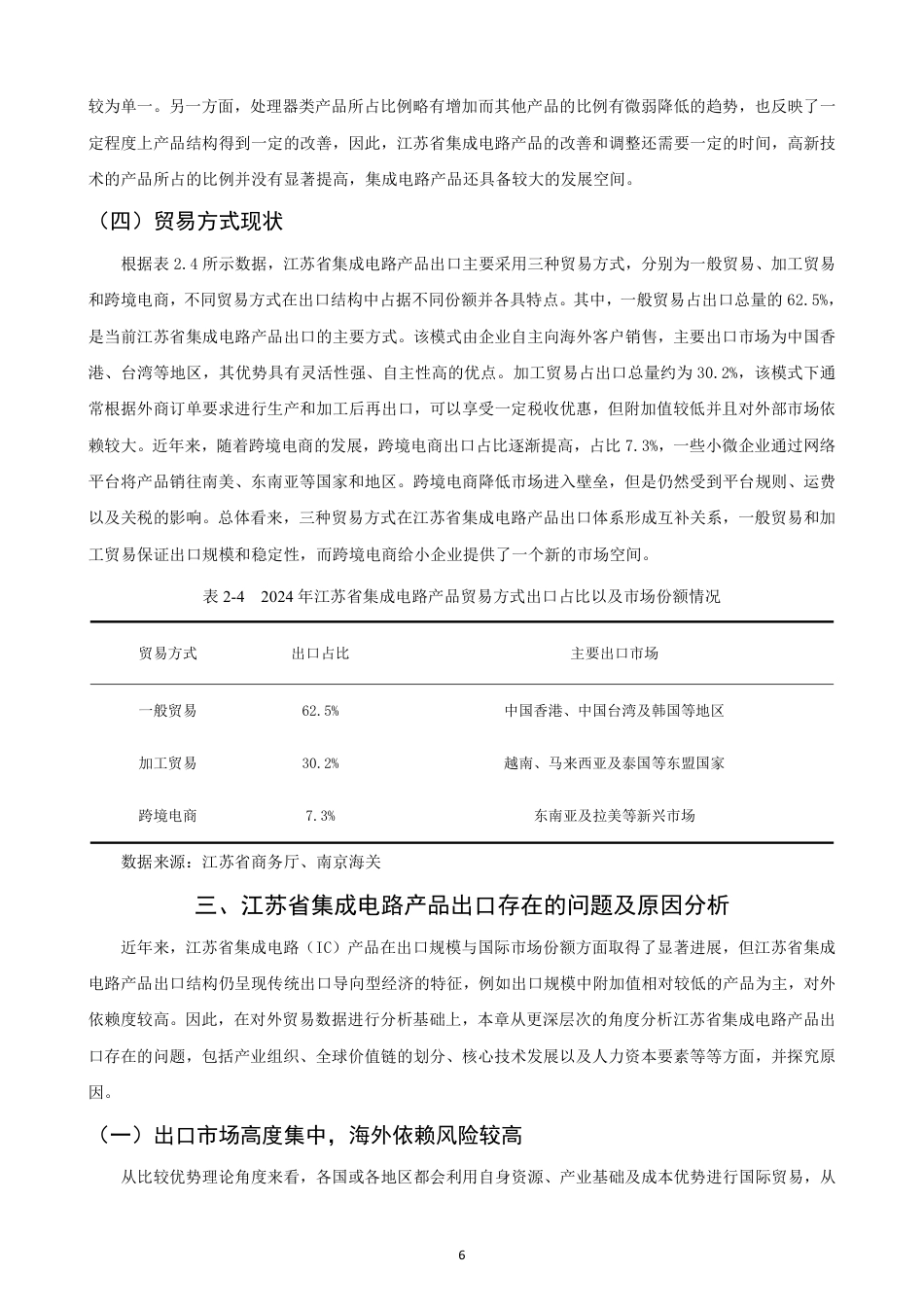 26年CH国际经济贸易 江苏省集成电路产品出口现状及对策-非全-约14802字符.pdf_第9页