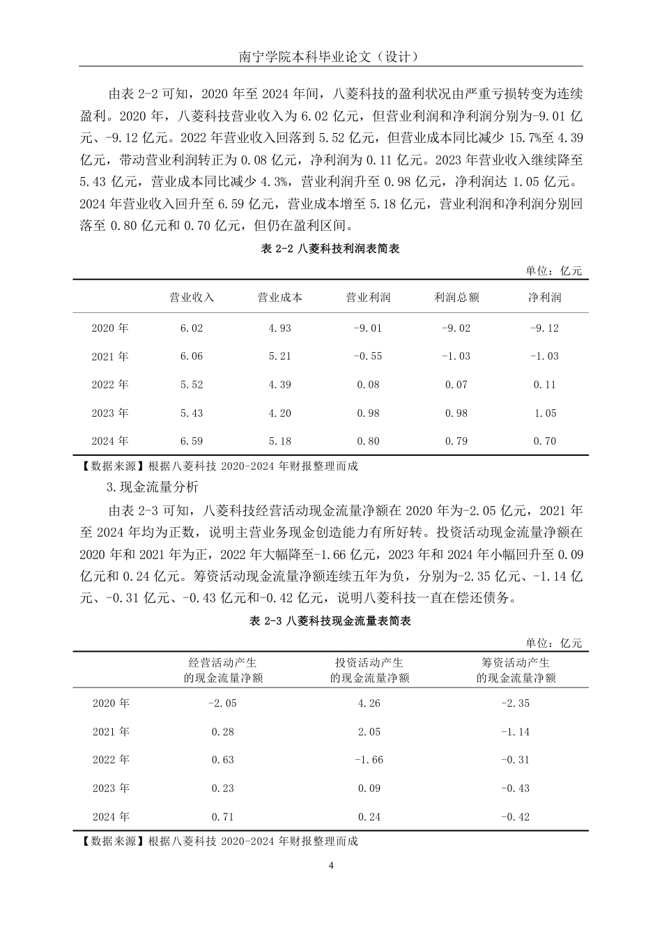 26年CH会计学 南宁八菱科技股份有限公司财务风险综合评价与防控探究终稿全日制-约18290字符.pdf_第7页