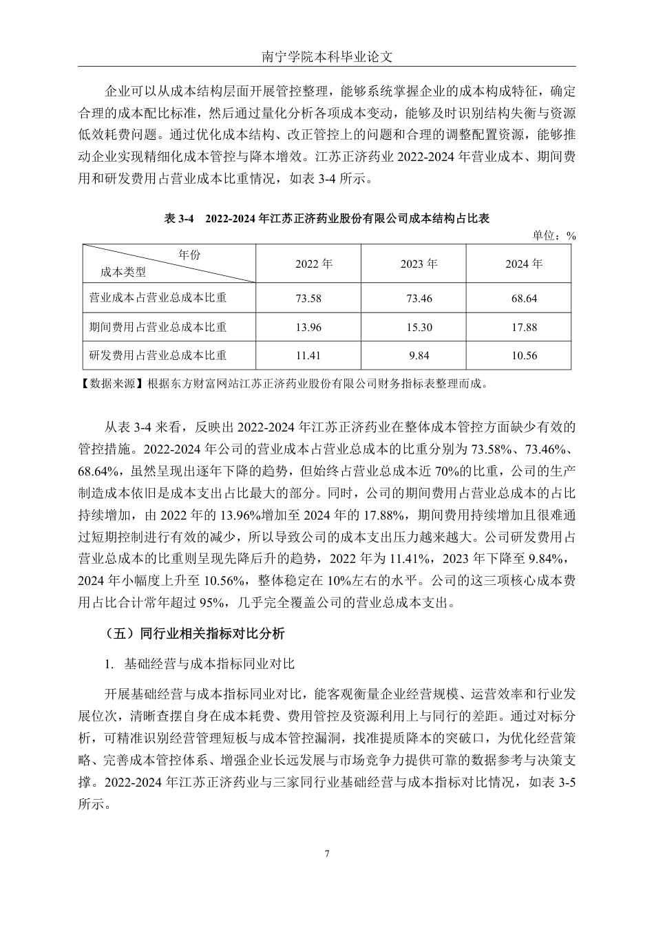 26年CH会计学 高新技术企业成本控制问题及对策分析——以江苏正济药业股份有限公司为例终稿全日制-约20504字符.pdf_第10页