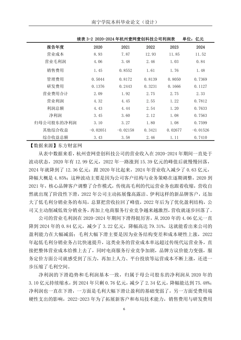 26年CH会计学 电商服务企业的财务风险识别与防范——以杭州壹网壹创科技股份有限公司为例终稿全日制-约20794字符.pdf_第9页