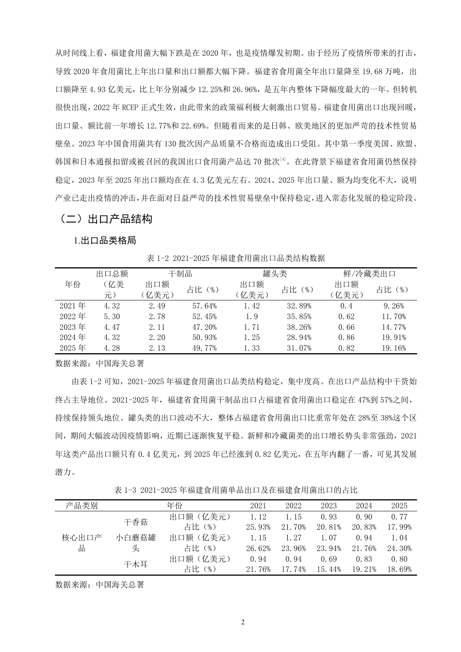 26年CH国际经济贸易 福建省食用菌出口现状及对策-非全-约15239字符.pdf_第5页