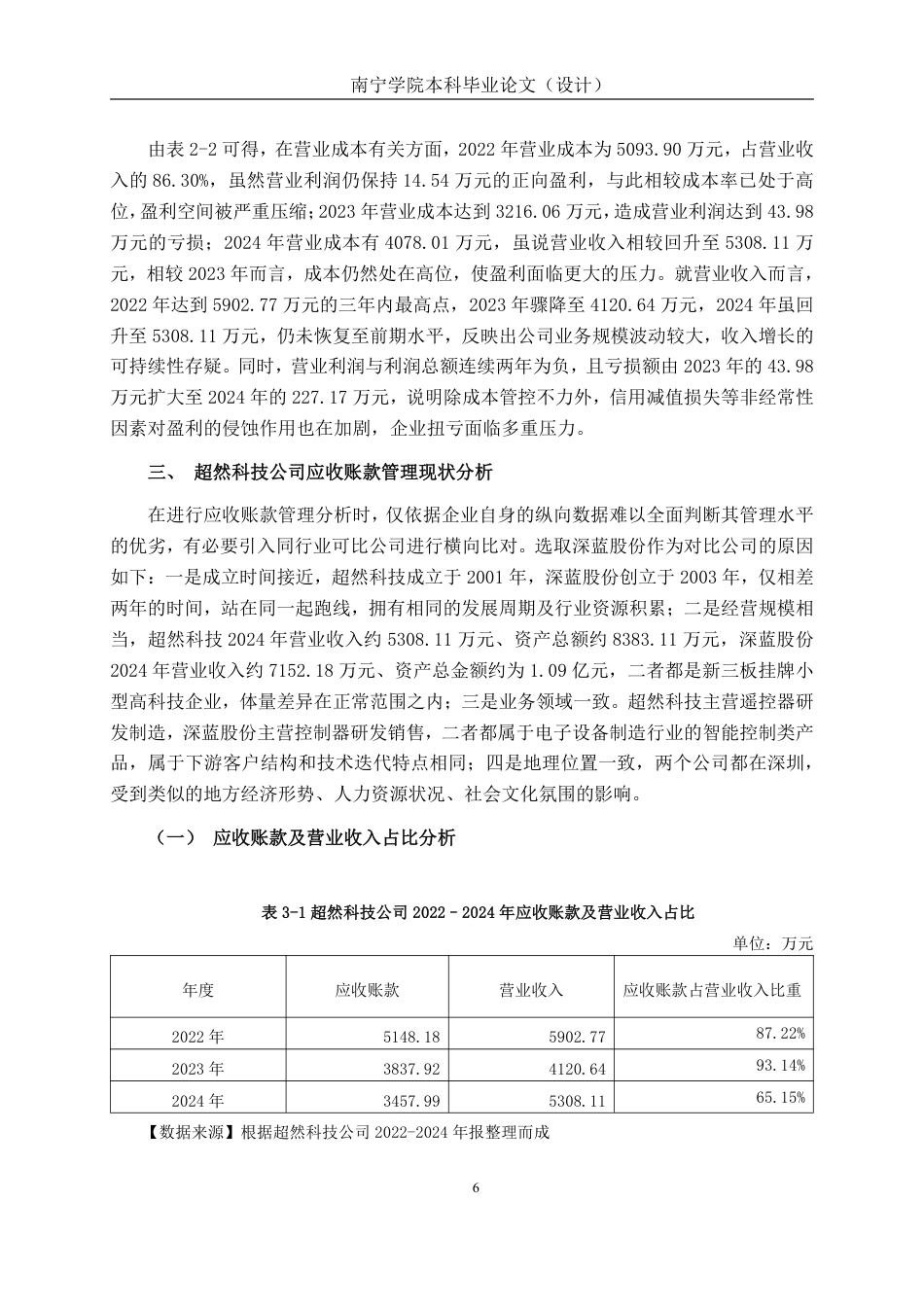 26年CH会计学 深圳超然科技股份有限公司应收账款管理问题探究终稿全日制-约20230字符.pdf_第9页