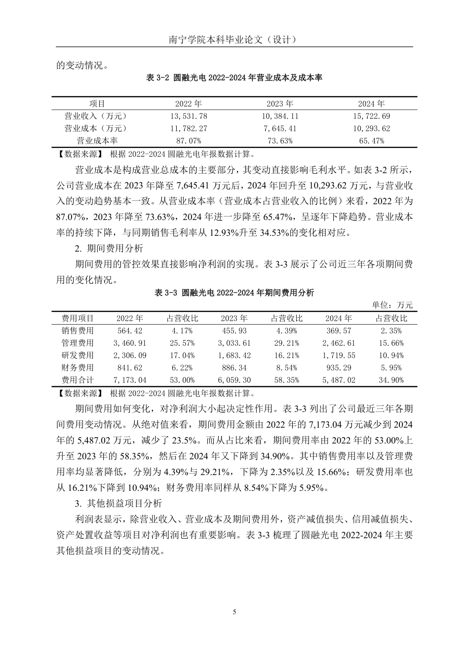 26年CH会计学 安徽圆融光电科技股份有限公司盈利能力分析终稿全日制-约16512字符.pdf_第8页