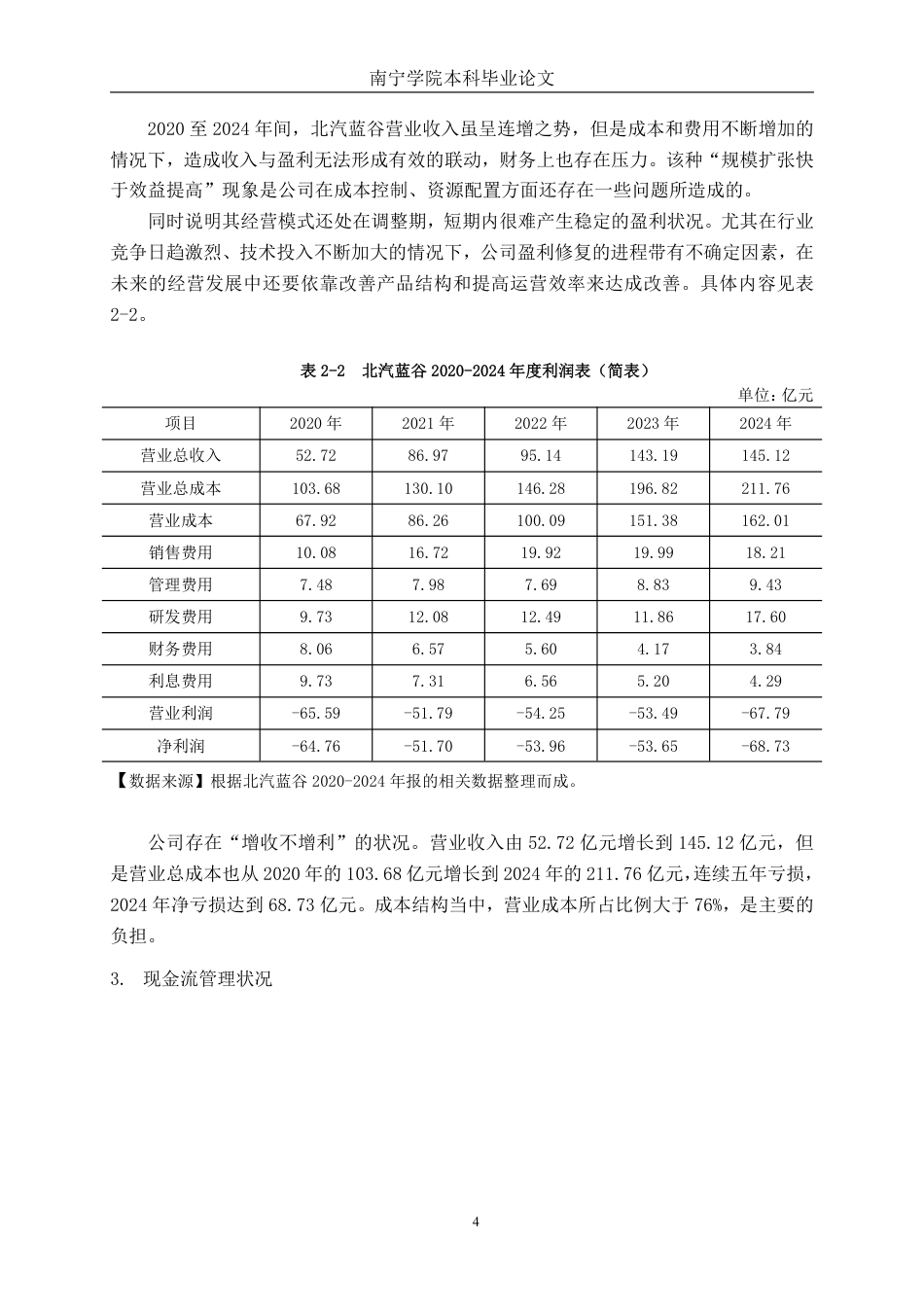 26年CH财务管理 哈佛分析框架下北汽蓝谷新能源科技股份有限公司财务风险评估与优化对策研究终稿全日制-约14797字符.pdf_第7页