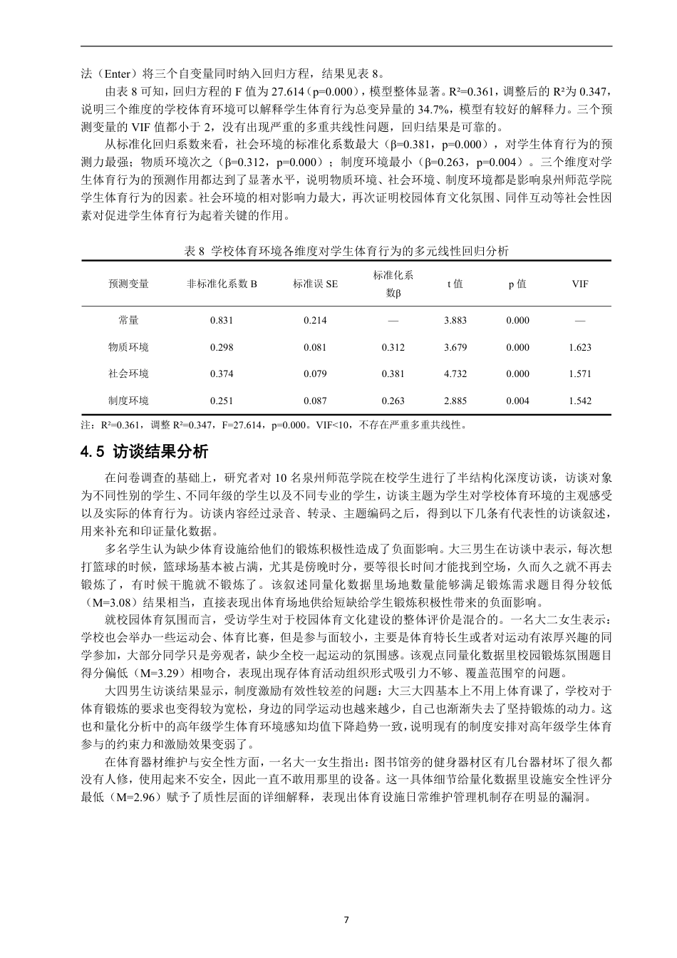 26年CH 学校体育环境对泉州师范学院学生体育行为的影响 -约13912字符.pdf_第10页