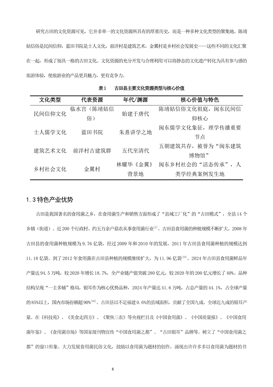 26年CH地理科学 关键词：宁德古田县；旅游业；SWOT分析；文旅融合；康养旅游-终稿全(24387字).docx_第10页