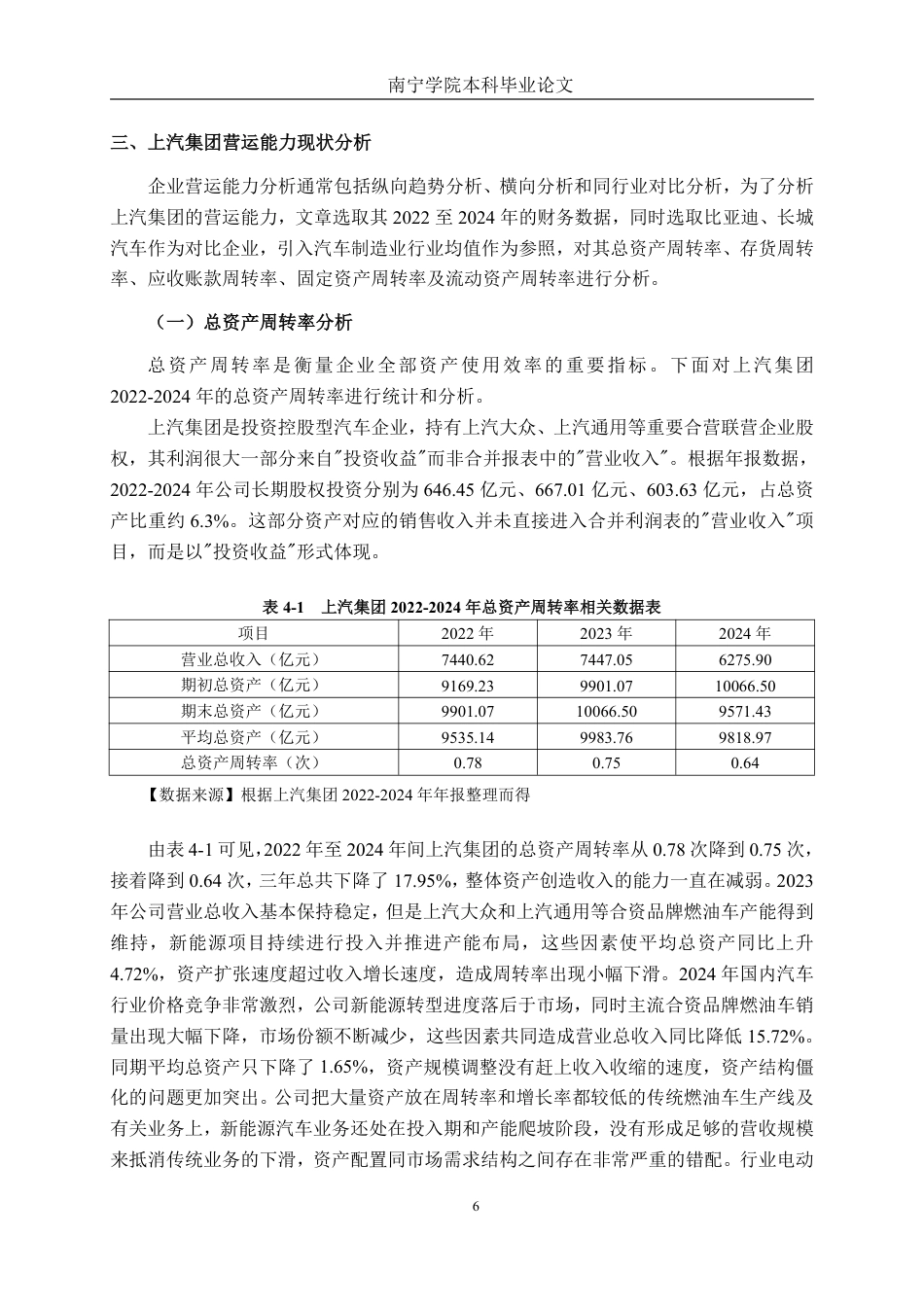 26年CH财务管理 上海汽车集团股份有限公司营运能力分析及提升策略终稿全日制-约22655字符.pdf_第10页