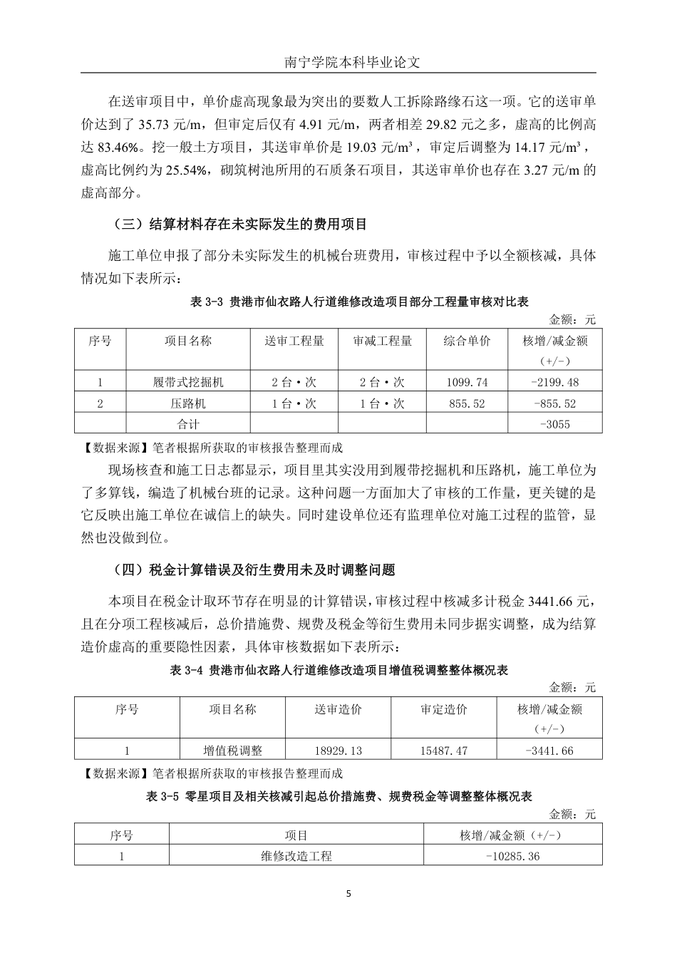 26年CH工程审计 道路工程竣工结算审核分析——以贵港市仙衣路人行道维修改造项目为例终稿全日制-约15679字符.pdf_第8页
