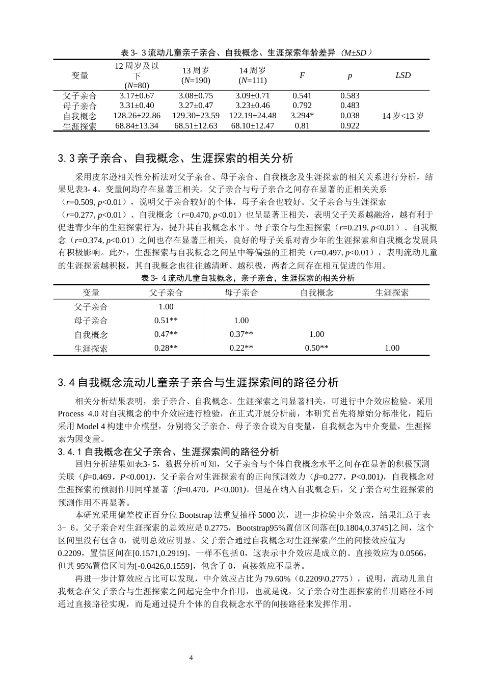 26年CH应用心理学 亲子亲合对流动儿童生涯探索的影响：自我概念的中介作用-终稿全(12303字).docx_第7页