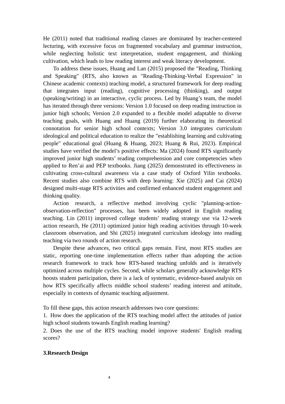 26年CH英语终稿全 基于“读思言”教学模式的初中英语阅读课教学行动研究(11326字).docx_第6页