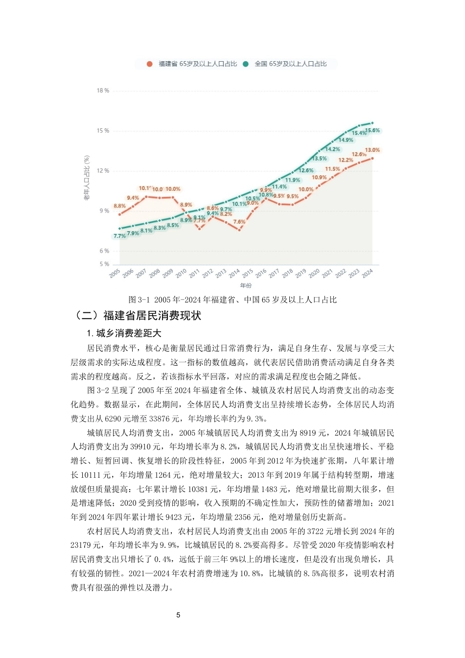 26年CH经济学 关键词：人口老龄化；居民消费水平；中介效应；福建省；银发经济-终稿全日制(13694字).docx_第9页