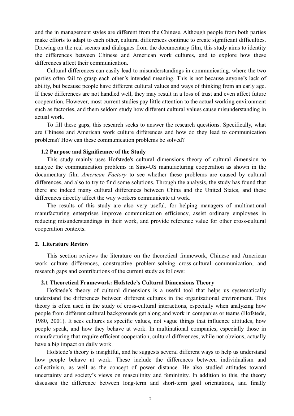 26年CH商务英语 建设性跨文化沟通在解决中美工作文化分歧中的作用：基于《美国工厂》的分析-终稿全-约45026字符.pdf_第5页