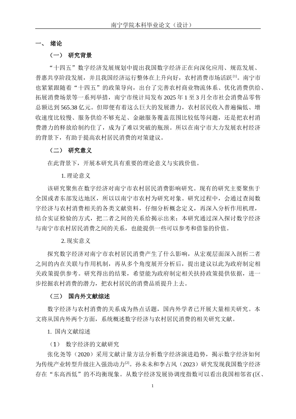 26年CH数字经济 数字经济对南宁市农村居民消费的影响分析终稿全日制(17297字).docx_第6页