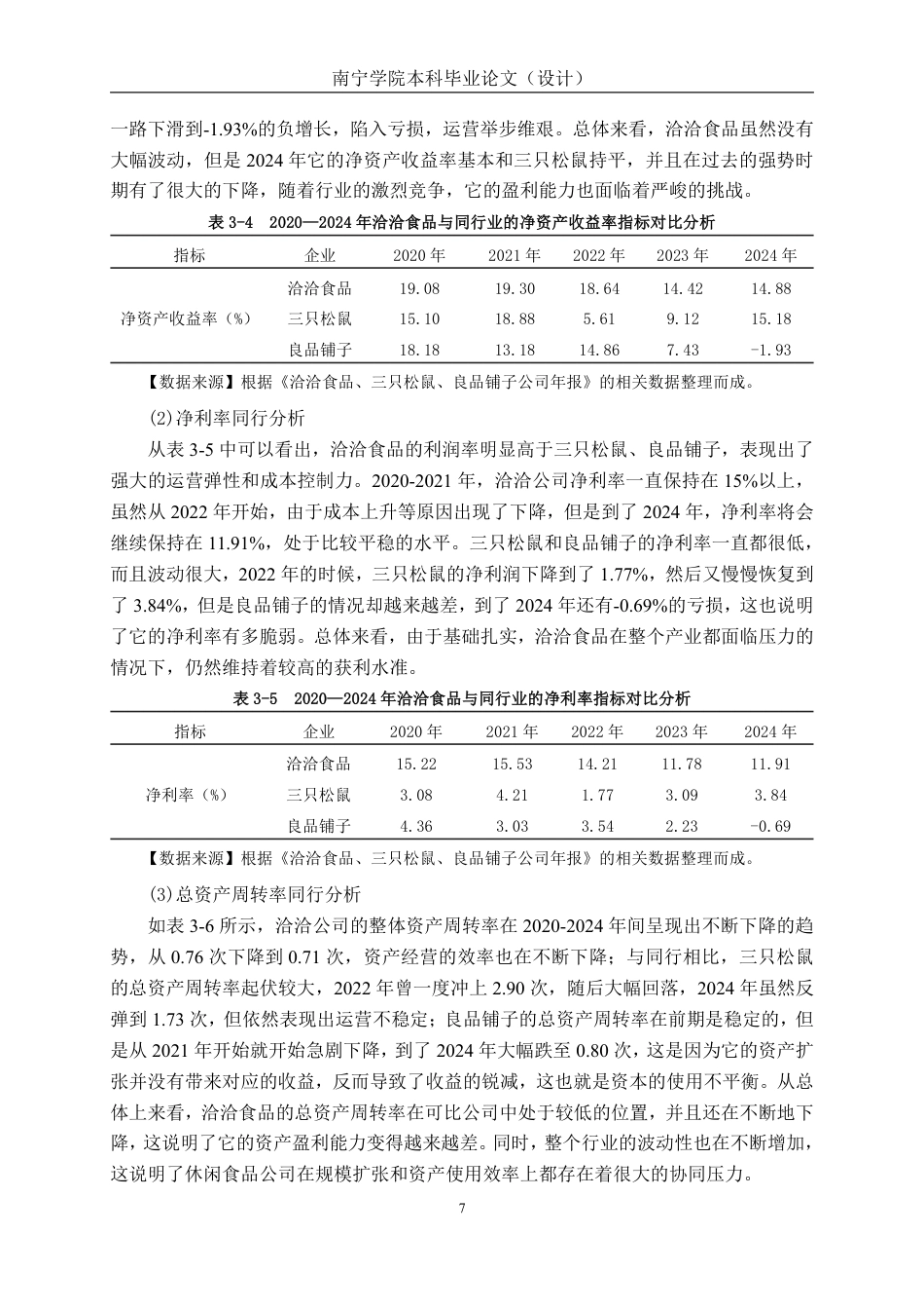 26年CH基于杜邦分析法的洽洽食品盈利能力研究-约15093字符.pdf_第10页
