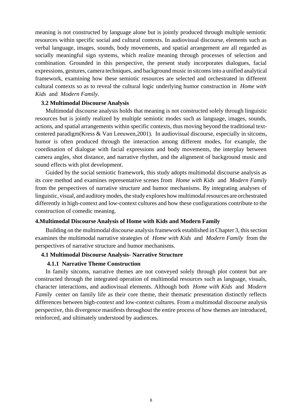 26年CH英语终稿全 关键词：高语境文化；低语境文化；多模态话语分析；情景喜剧；幽默叙事(6965字).docx_第9页