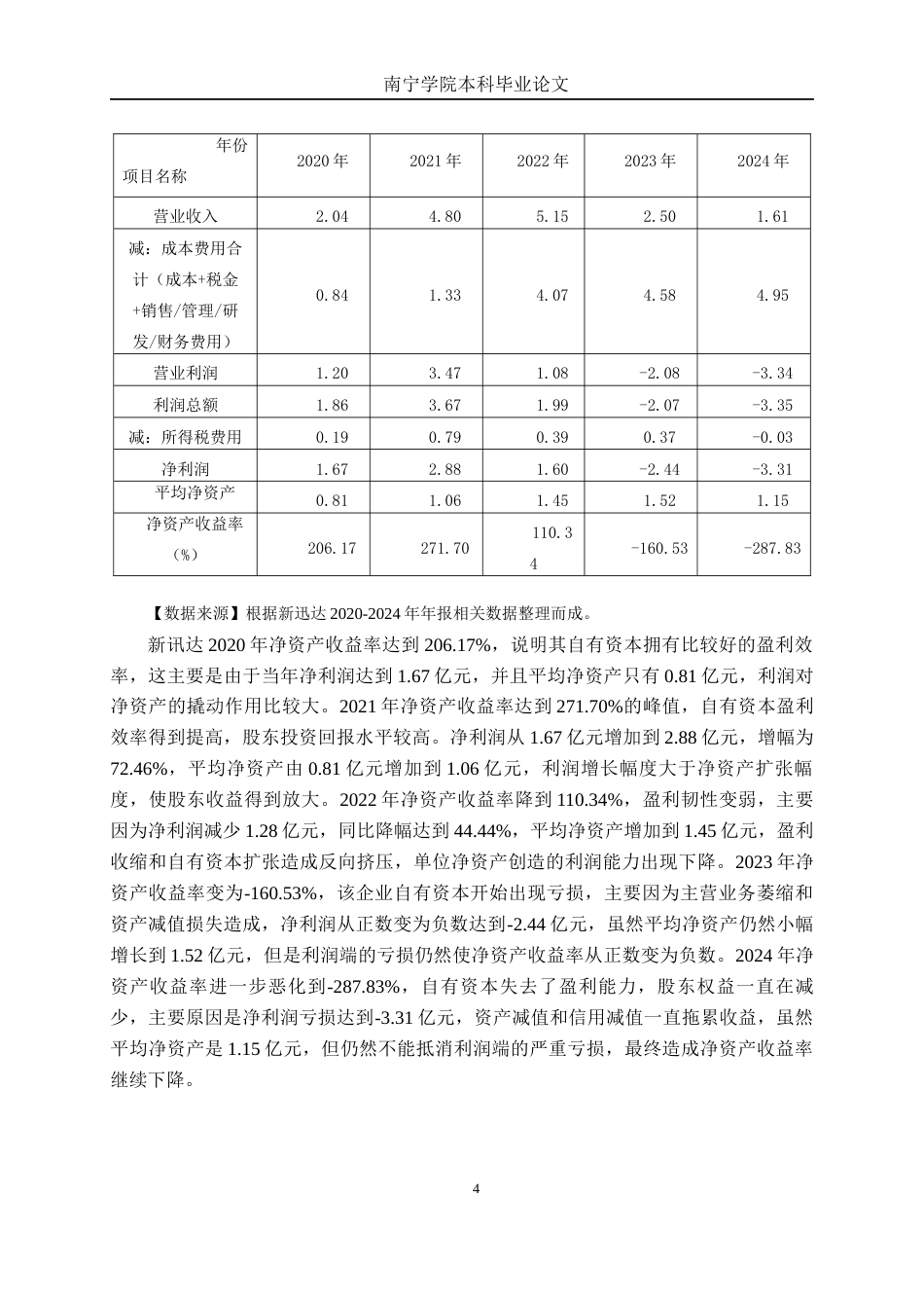 26年CH会计学 中型企业盈利能力分析——以广西新讯达科技集团股份公司为例终稿全日制(12769字).docx_第8页