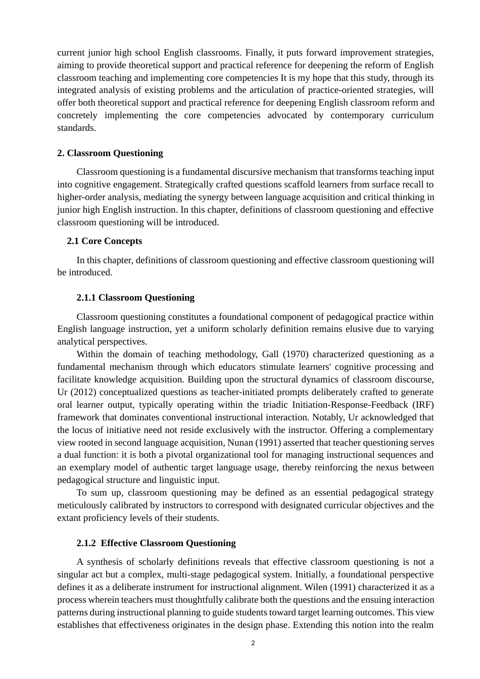 26年CH英语终稿全 关键词：课堂提问,有效性,核心素养,思维品质,分层提问(16634字).docx_第7页