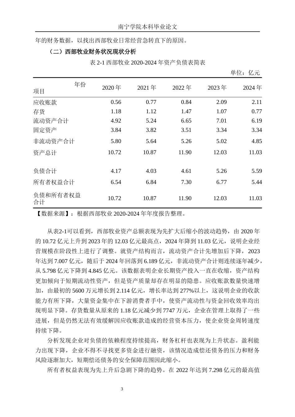 26年CH会计学 新疆西部牧业股份有限公司盈利能力分析终稿全日制(15777字).docx_第6页