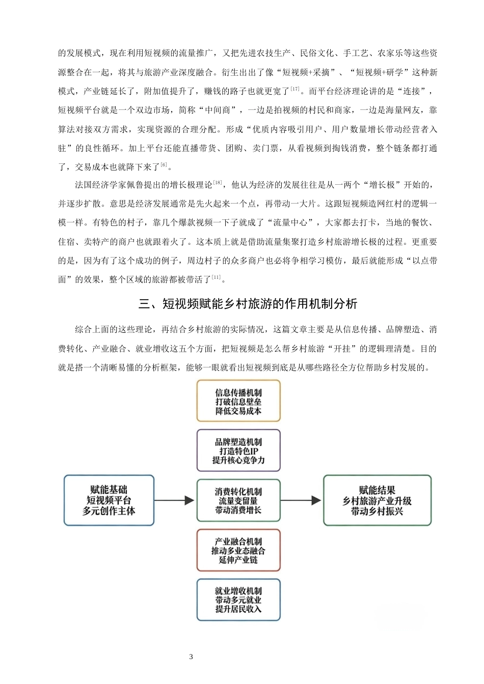 26年CH经济学 关键词：短视频；乡村旅游；媒介赋能；数字经济；乡村振兴。-终稿全日制(12933字).docx_第7页