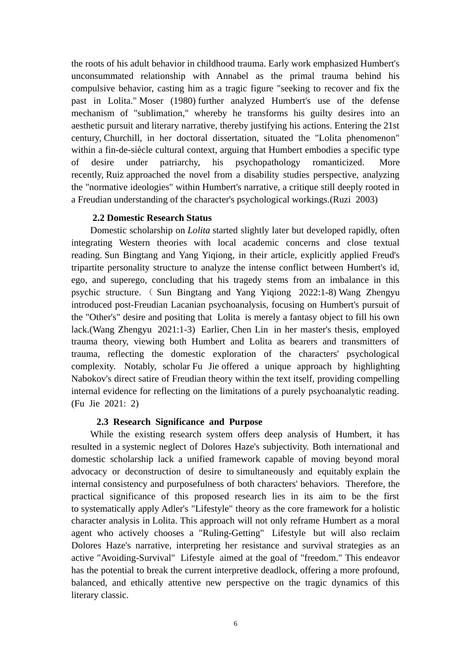 26年CH英语终稿全 关键词：洛丽塔》；阿尔弗雷德·阿德勒；生活风格；人物分析；主体性(9013字).docx_第6页