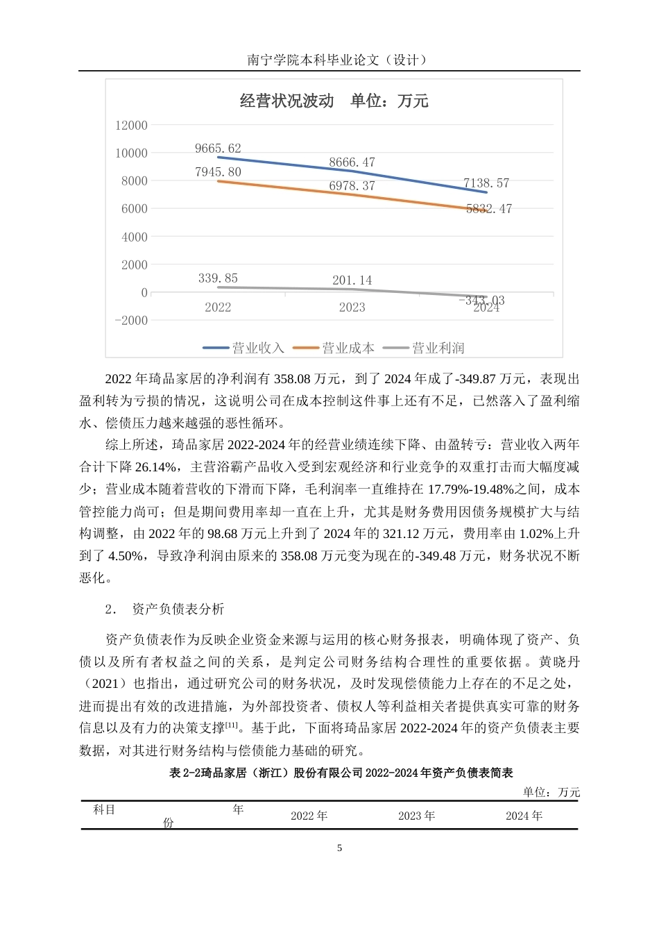 26年CH财务管理 中型家居电器生产企业偿债能力分析——以琦品家居为例终稿全日制(17134字).docx_第8页