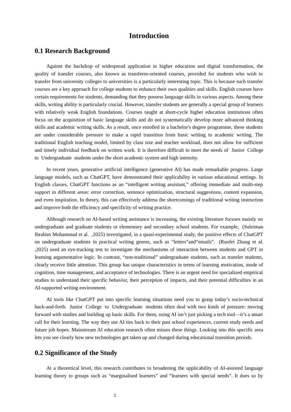 26年CH英语非全 专升本学生AI辅助英语写作的体验研究——基于ChatGPT的日志分析(7802字).docx_第5页