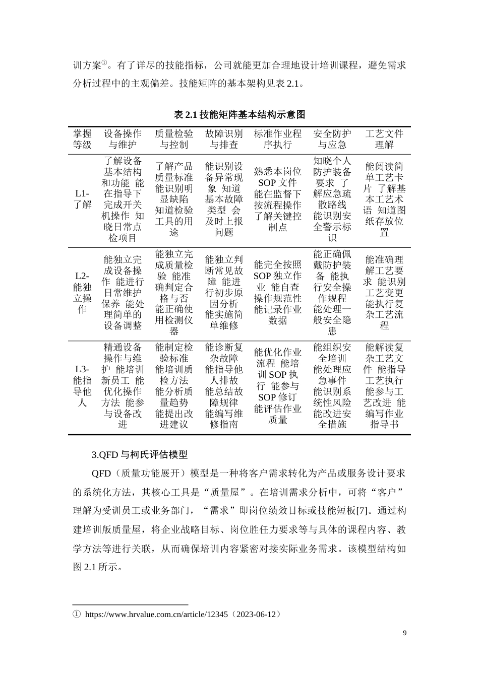 26年CH技能型生产员工培训现状及优化策略研究——以桂林智神公司为例(15003字).docx_第9页