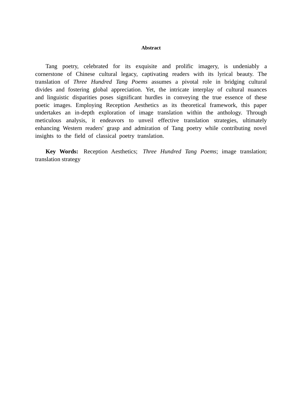 26年CH英语非全 接受美学视阈下《唐诗三百首》意象翻译研究(6475字).docx_第2页