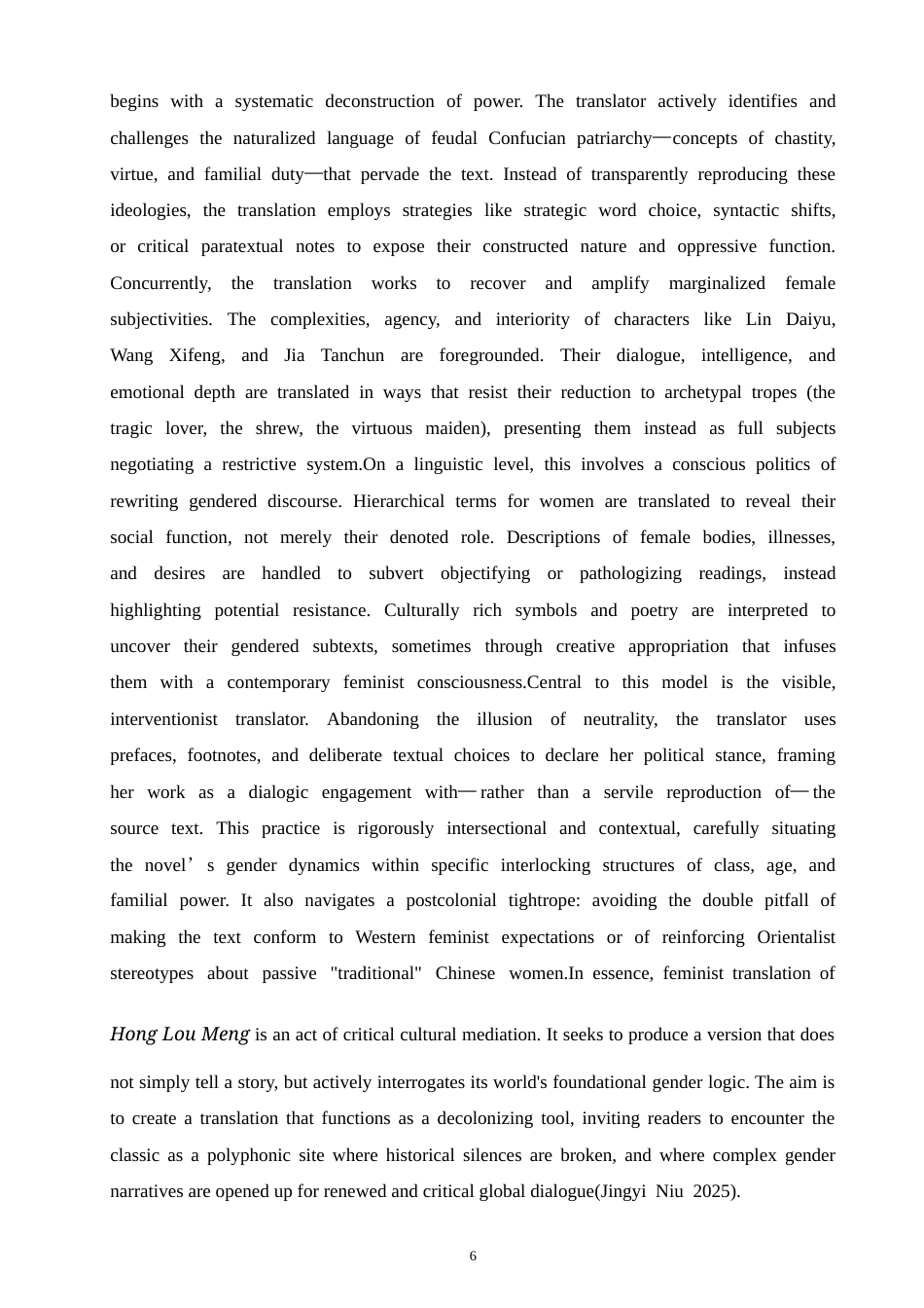 26年CH英语非全 翻译中的性别与权力：《红楼梦》英译本的女性主义解读(9147字).doc_第9页