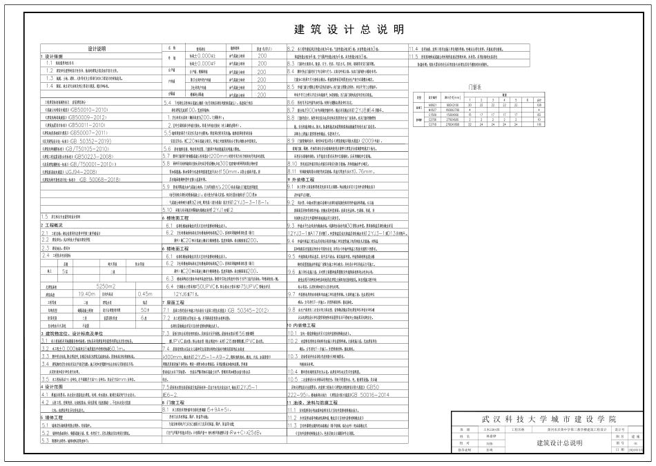26年WP土木工程 黄冈市启黄中学第三教学楼建筑工程设计9.19-AI9.32  附件图纸集.pdf_第3页