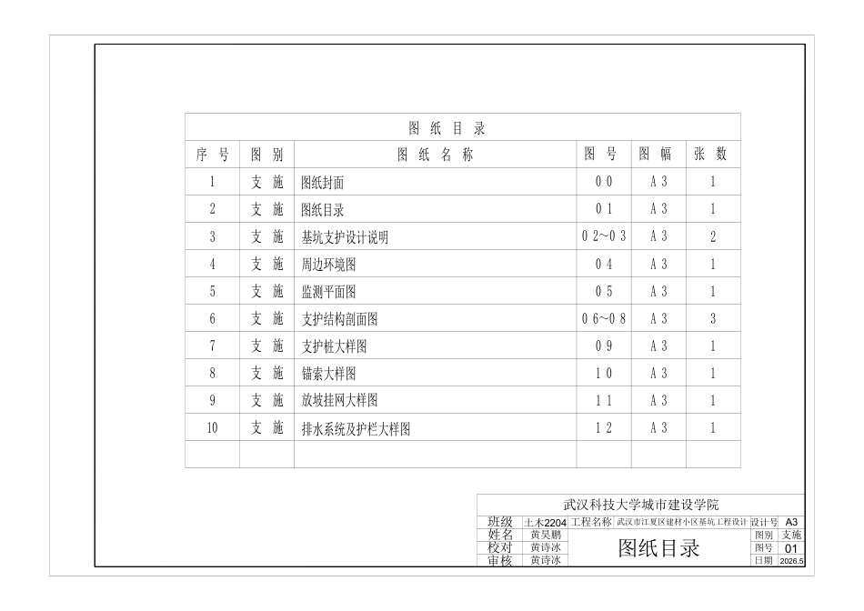 26年WP土木工程 武汉市江夏区建材小区基坑工程设计16.38-AI10.29  附件图纸集.pdf_第2页