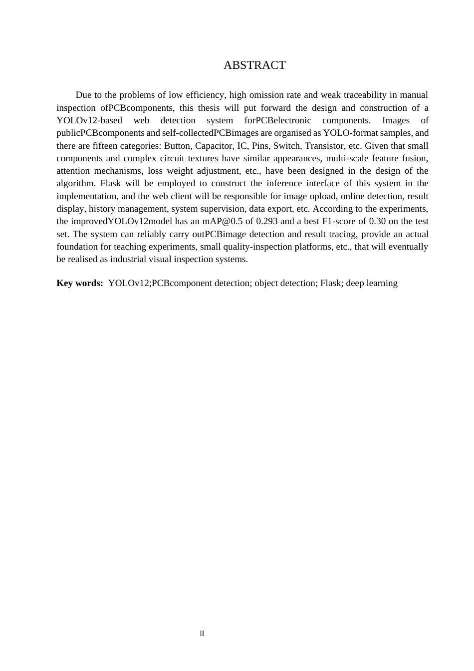 2026人工智能一套 基于YOLOv12 的PCB电子元件检测系统的设计与实现6.71-AI3.57(论文+前后端程序代码源码+数据库)过大客服发.docx_第4页
