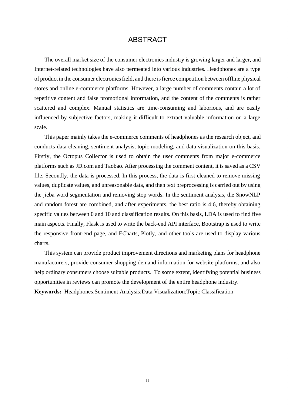 2026数据科学与大数据技术一套 基于情感分析的头戴耳机数据分析与可视化5.21-AI8.17(论文+程序代码源码+数据图表+运行指导)过大客服发.docx_第4页