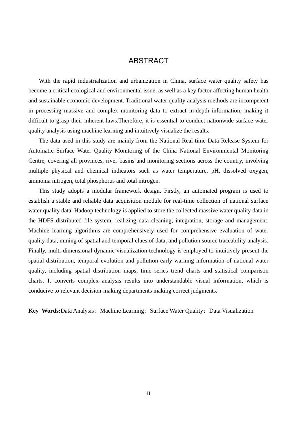 2026数据科学与大数据技术一套 基于机器学习的全国地表水水质数据分析及可视化6.34-AI8.69(论文+程序代码源码+运行指导txt)过大客服发.docx_第4页