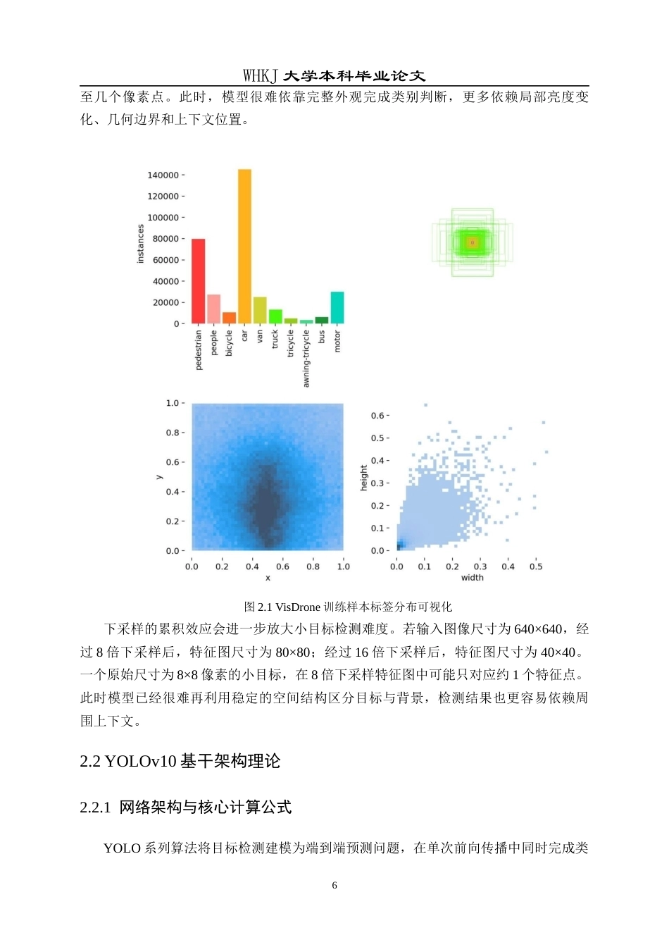 26年WP计算机科学与技术 基于深度学习的无人机小目标检测系统3.47-AI19.12全日(23376字).docx_第10页