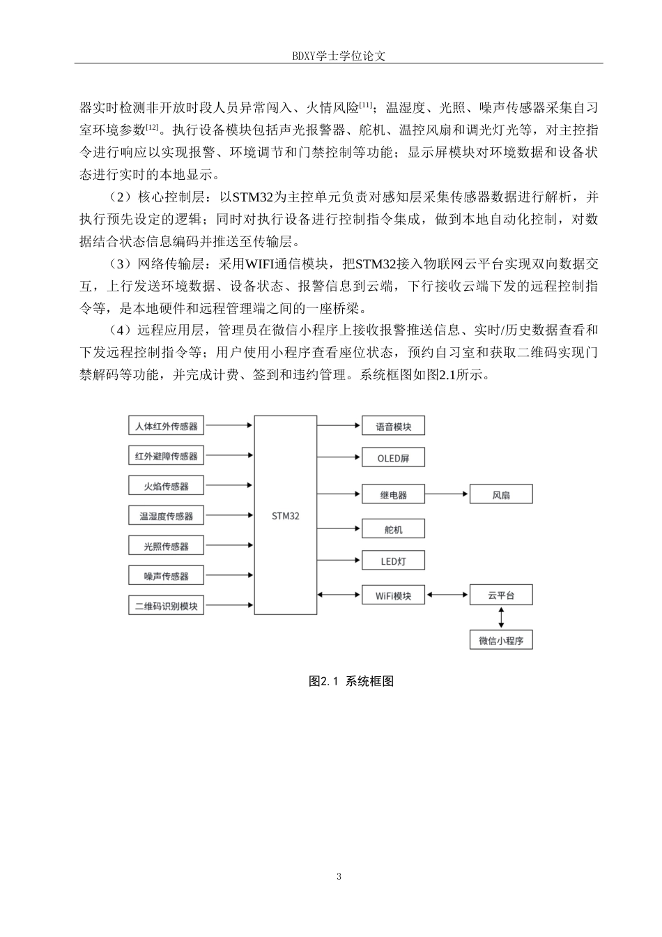 26年WP物联网工程 基于STM32的自习室监管系统设计3.29-AI8.73(10498字).doc_第7页