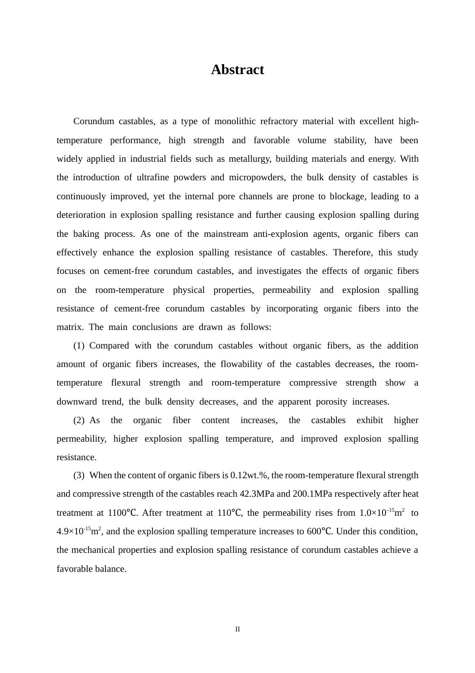26年WP材料与冶金工程国际英才班 有机纤维对刚玉浇注料结构与性能的影响19.83-AI1.64全日(16573字).docx_第2页