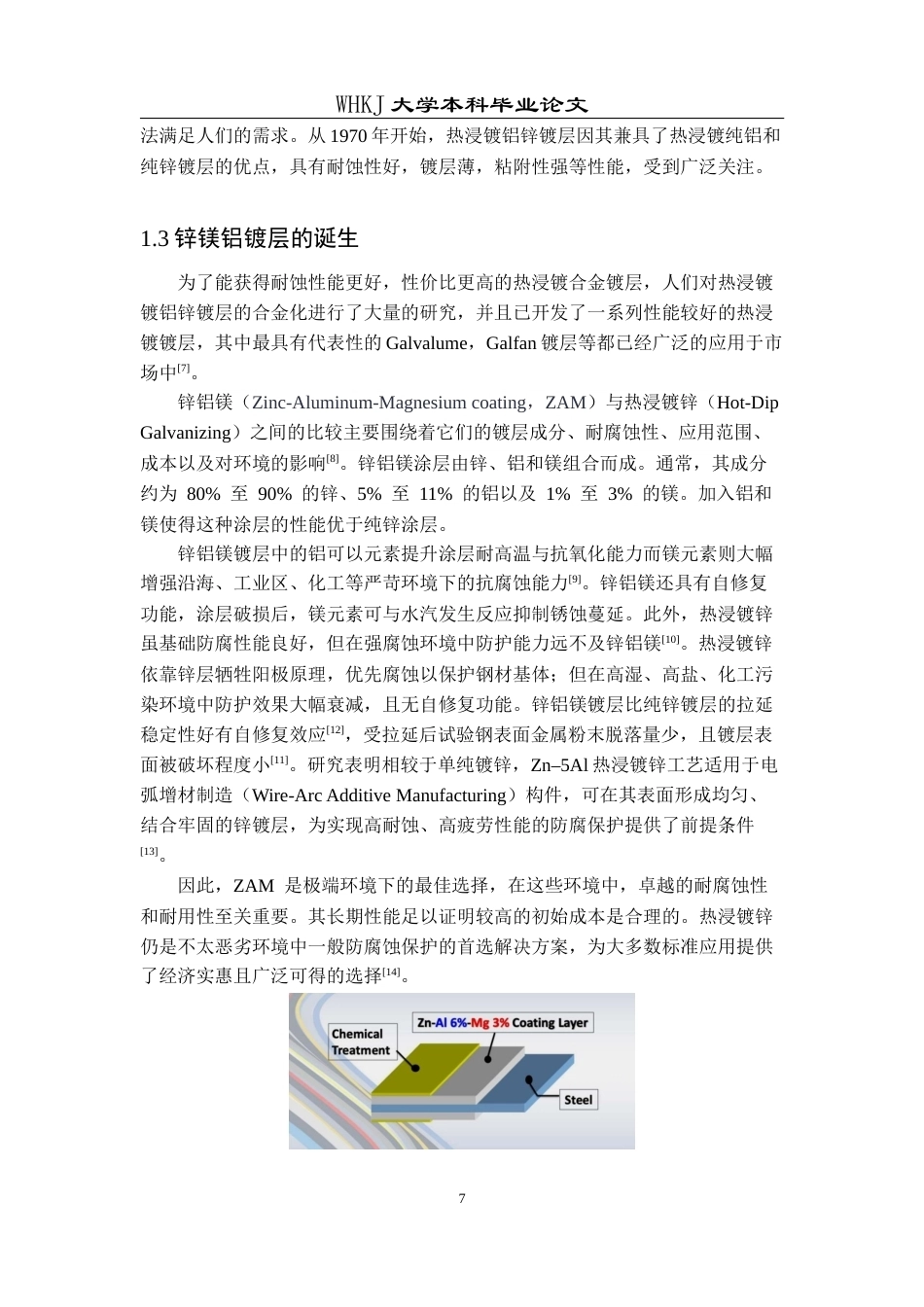 26年WP材料物理 不同铝含量锌铝镁镀层的光谱学能谱学研究12.24-AI11.19全日(16012字).docx_第7页