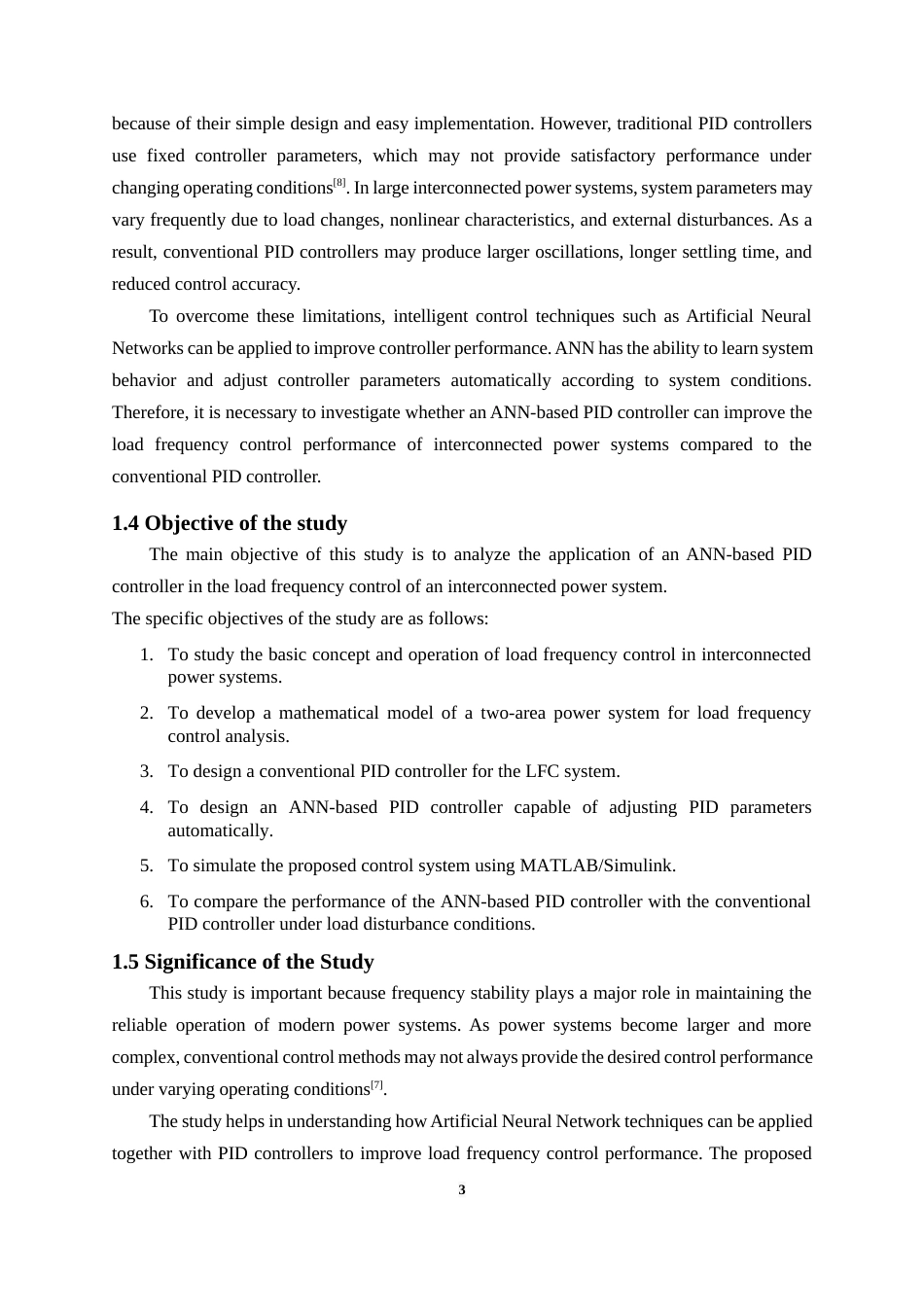 26年英语自动化本科 ANN调谐P I分配器在电力系统LF C中的应用本科论文(6204字).docx_第7页