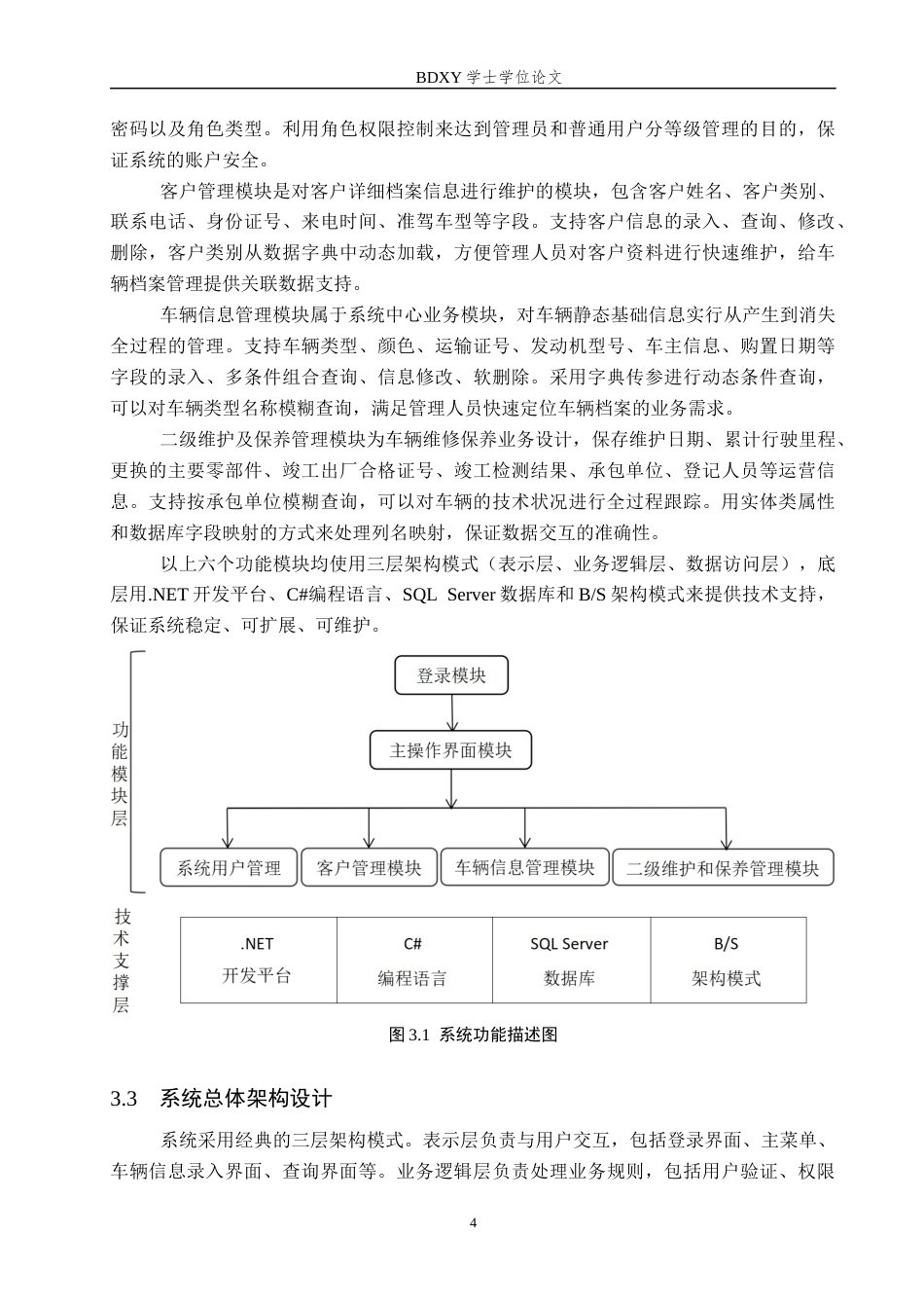 26年WP电信工程及管理 基于.NET的网上车辆档案管理系统设计7.46-AI12.27全日制(10951字).docx_第8页