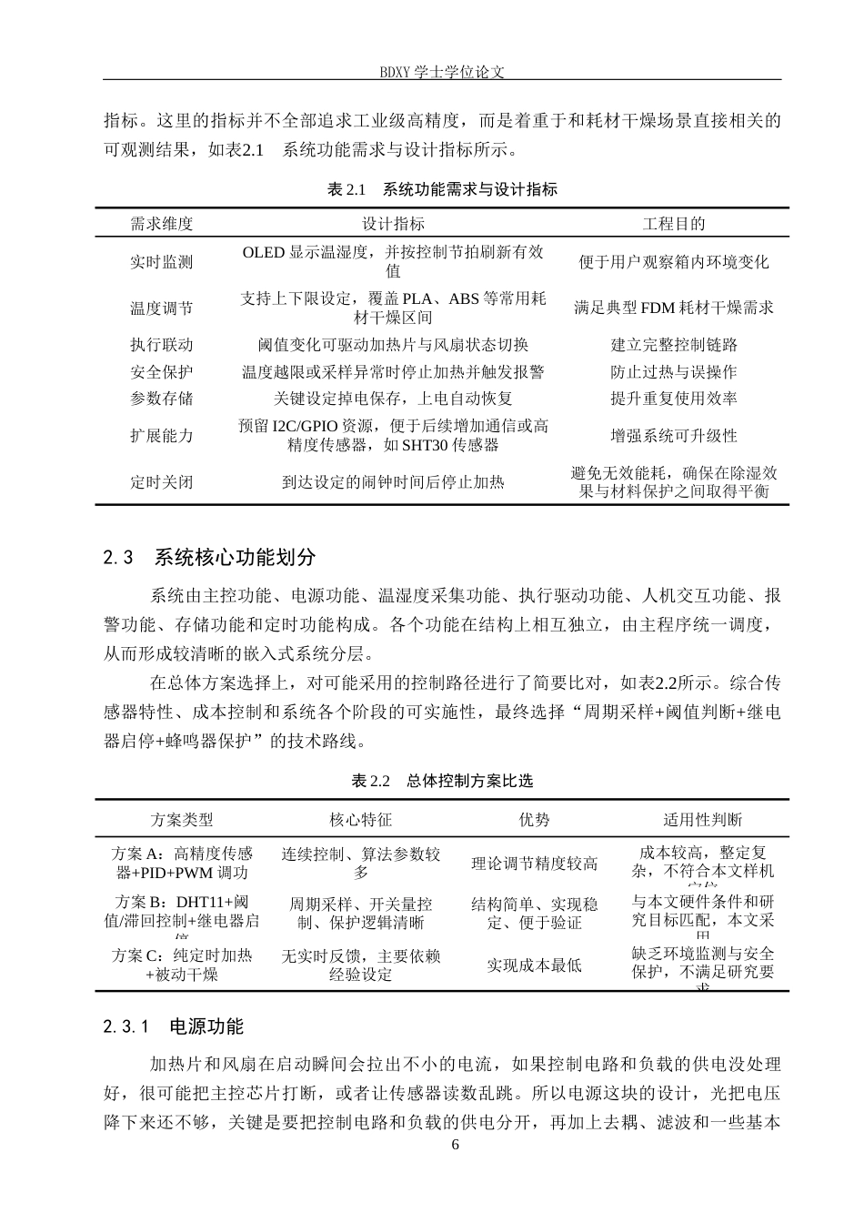26年WP机器人工程 基于STM32的3D打印耗材干燥箱设计与实现5.95-AI7.81全日制(21250字).docx_第10页