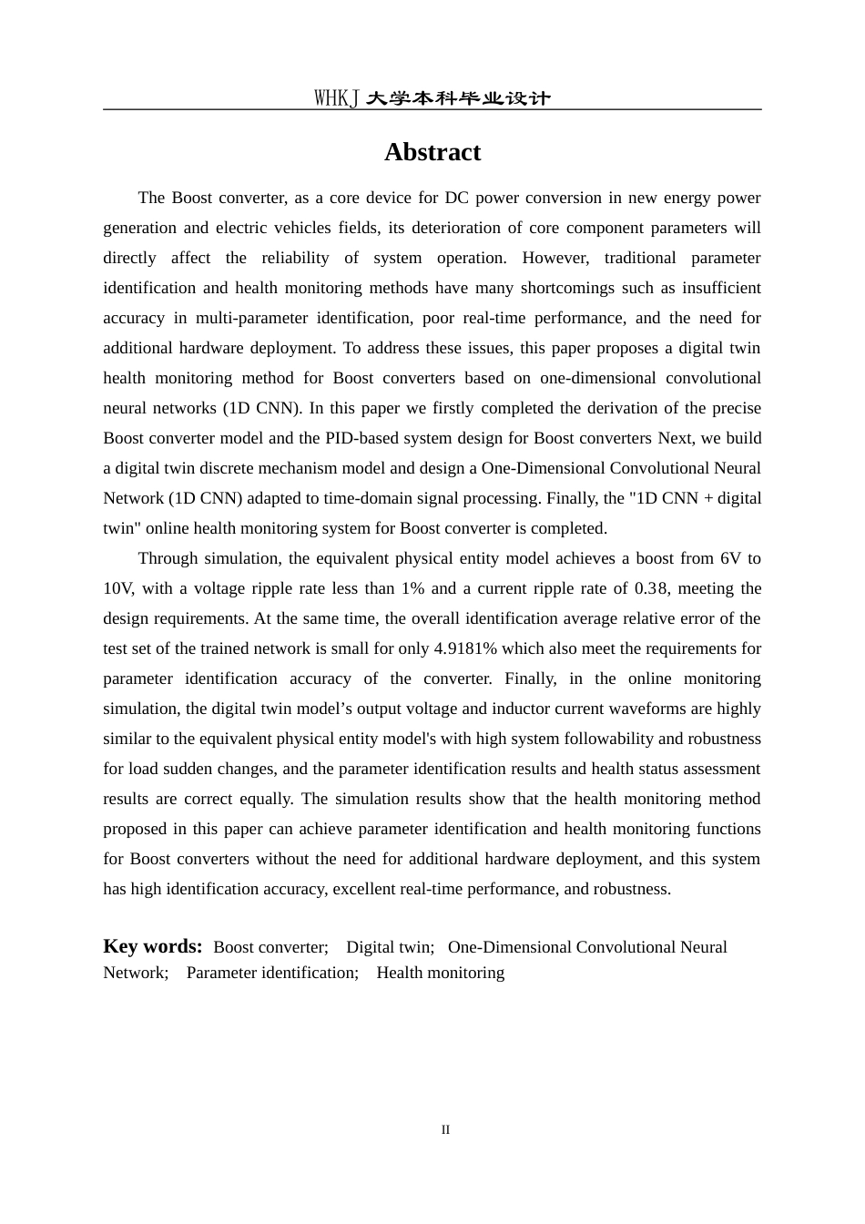 26年WP电子科学与技术 基于神经网络的Boost变换器数字孪生健康监测方法11.37-AI10.54(21585字).doc_第2页
