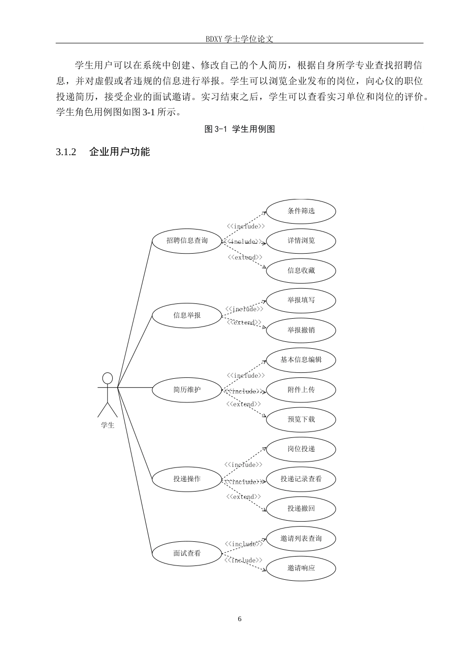26年WP软件工程 高校实习招聘岗位推荐平台设计与实现5.51-AI2.52全日制(18029字).docx_第10页