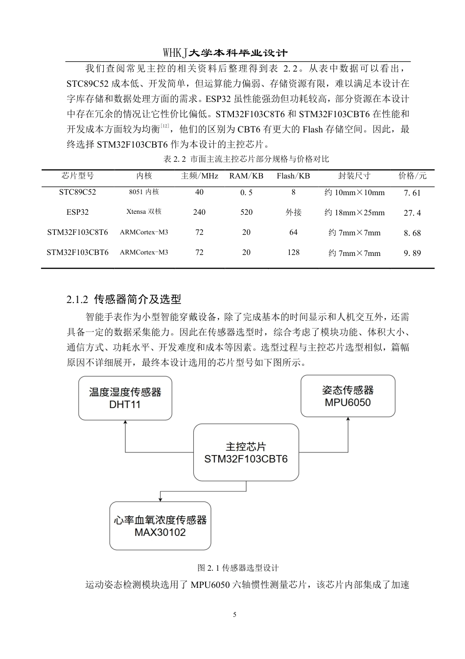 26年WP电子信息工程 基于stm32的可编程多功能手表7.72-AI11.26-约18383字符-全日制.pdf_第10页