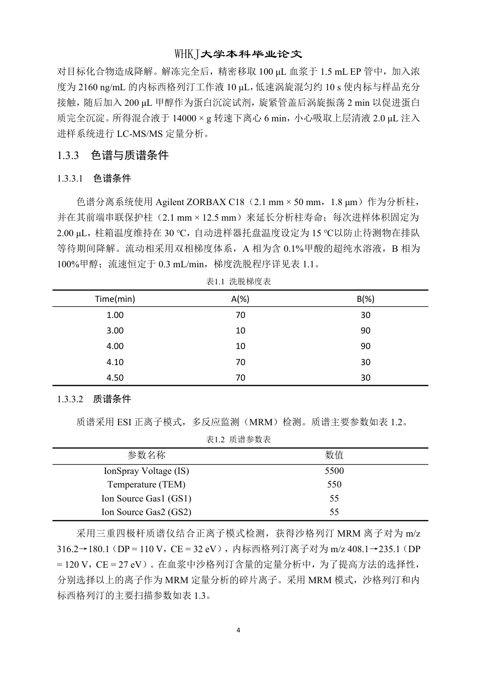 26年WP药学 沙格列汀包合物在大鼠体内代谢研究7.43-AI30.95_1-约24193字符.pdf_第9页