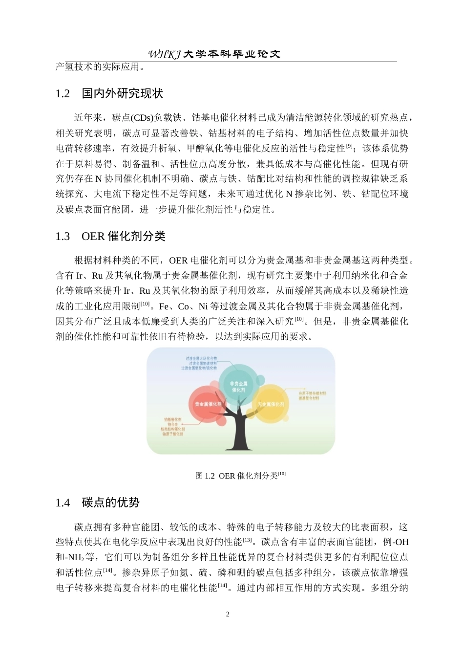 26年WP化学工程与工艺 N掺杂FeCo金属有机配合物衍生碳材料的制备及其电解水析氧性能研究14.21-AI17.41全日(13479字).docx_第9页