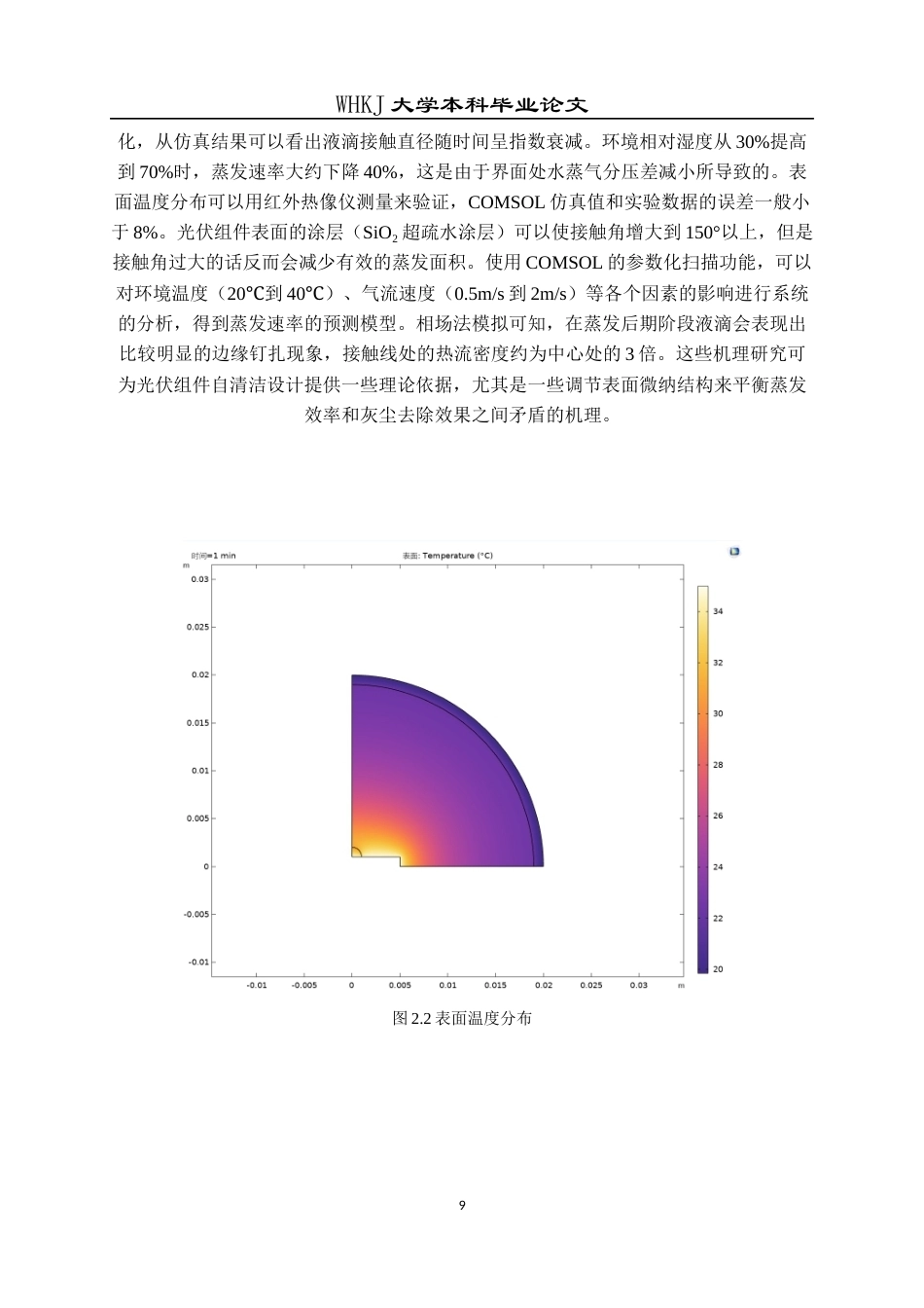 26年WP能源与动力工程 基于Comsol的光伏组件表面液滴蒸发特性研究2.8-AI12.86全日(13182字).docx_第9页