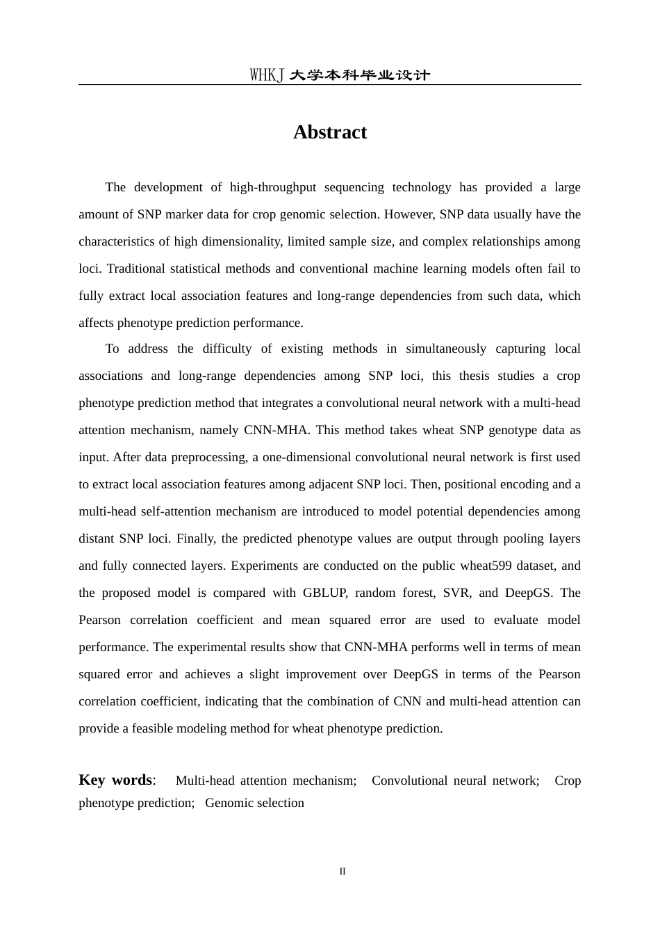 26年WP电子信息工程 基于多头注意力机制的作物表型预测方法18.48-AI19.37全日(23070字).docx_第2页